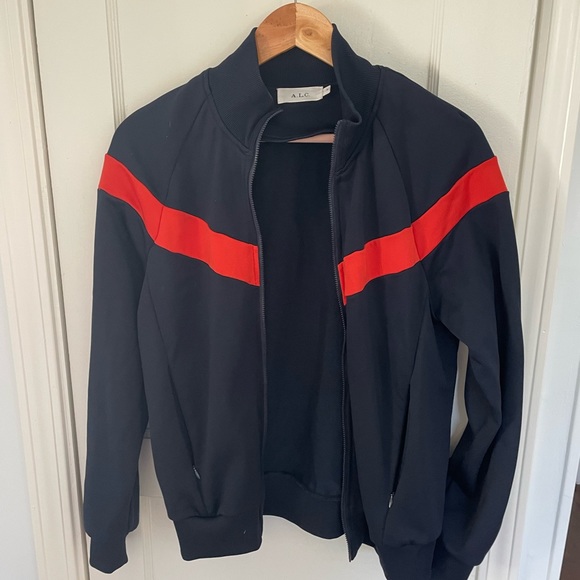 A.L.C. Carter Track Jacket blue red - Picture 4 of 5
